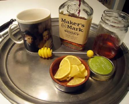 ウイスキーお湯割りの作り方