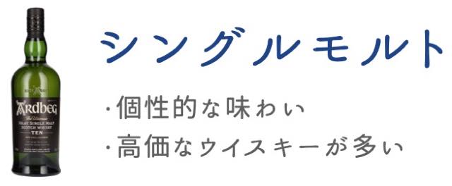 シングルモルトウイスキーとは?