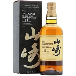 サントリーシングルモルトウイスキー山崎12年