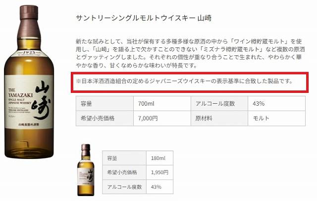 ジャパニーズウイスキーと国産ウイスキーの違い
