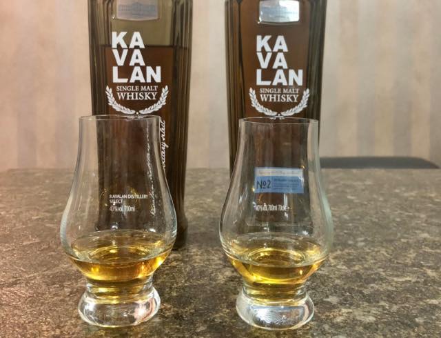 カバラン ディスティラリーセレクトNo.1とNo.2の違い